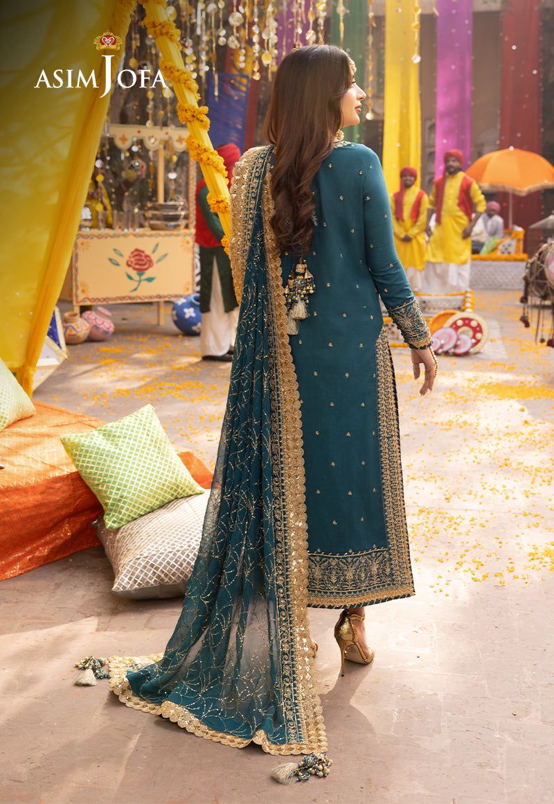 Chifon| Full Heavy Embroidered Suit Wedding Wear 2024-25