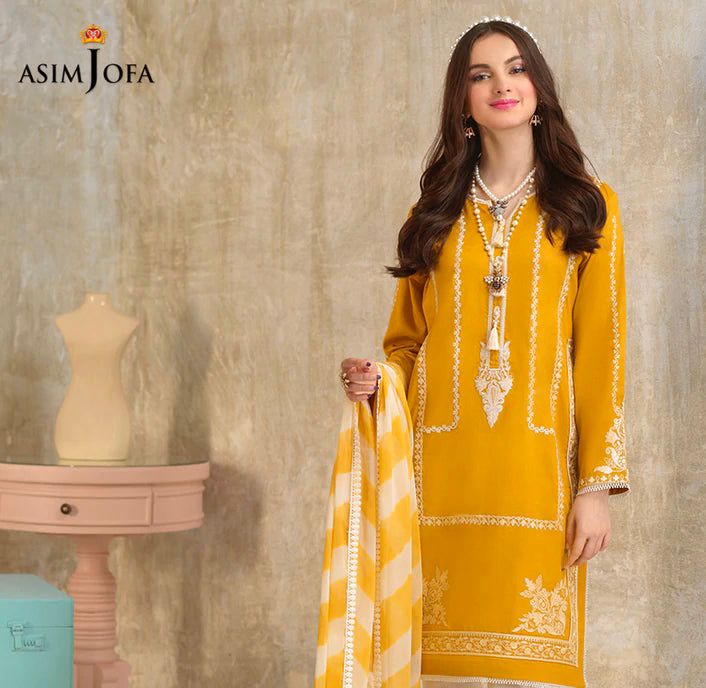 ASIM JOFA| 3pc Wedding Winter Collection 2024-25