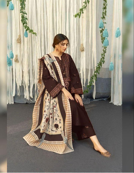 ASLING | 3 Piece Wedding wear Winter Collection 2024-25