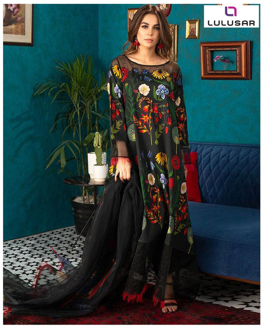 DIGITAL PRINTED 2 PIECE WITH DIGITAL PRINTED SHIRT & TROUSER FOR WINTER 2024-2025