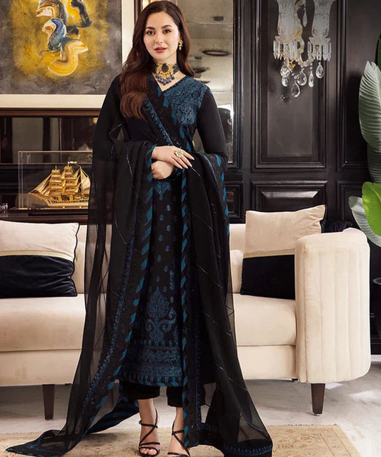 ASIM JOFA | 3 PIECE  Wedding Winter Collection 2024-2025