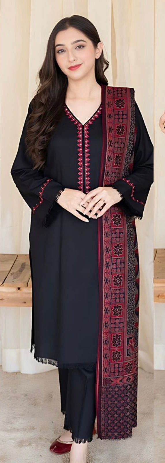 Dhanak|3Piece Wedding wear Winter Collection 2024-25