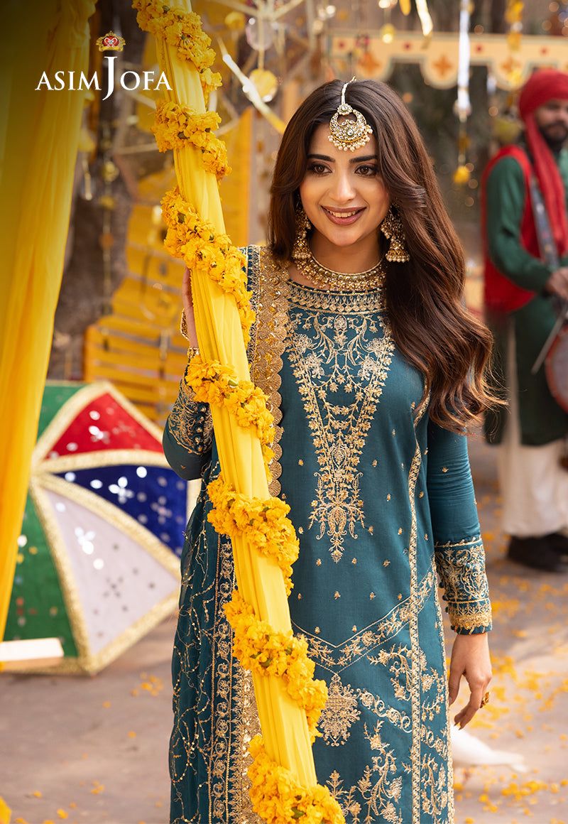 Chifon| Full Heavy Embroidered Suit Wedding Wear 2024-25