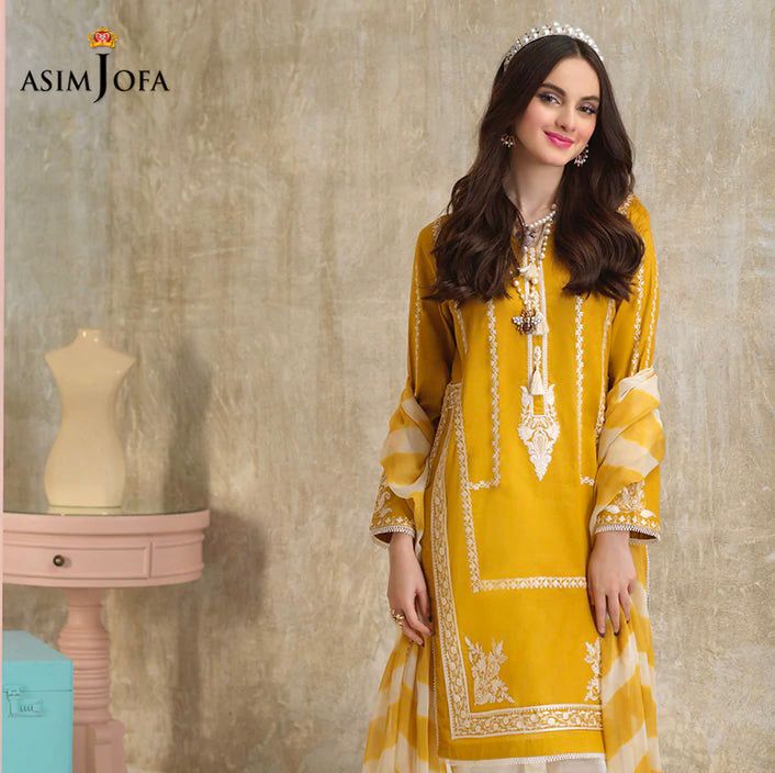 ASIM JOFA| 3pc Wedding Winter Collection 2024-25