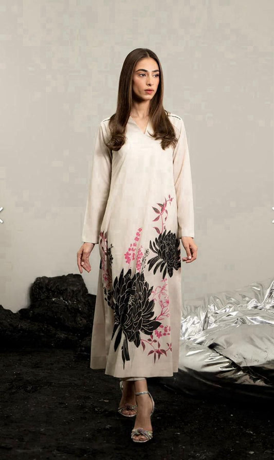 DIGITAL PRINTED 2 PIECE WITH DIGITAL PRINTED SHIRT & TROUSER FOR WINTER 2024-2025