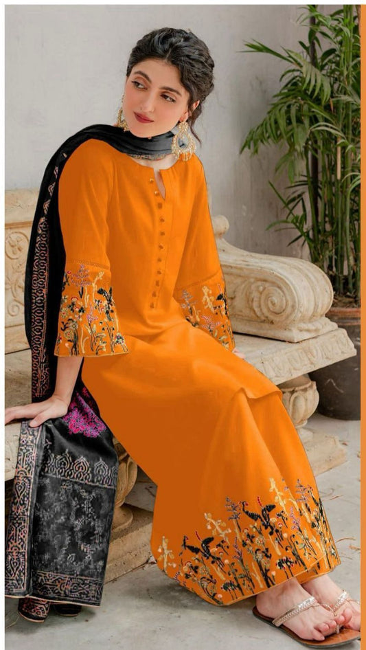 ASLING | 3 Piece Wedding wear Winter Collection 2024-25