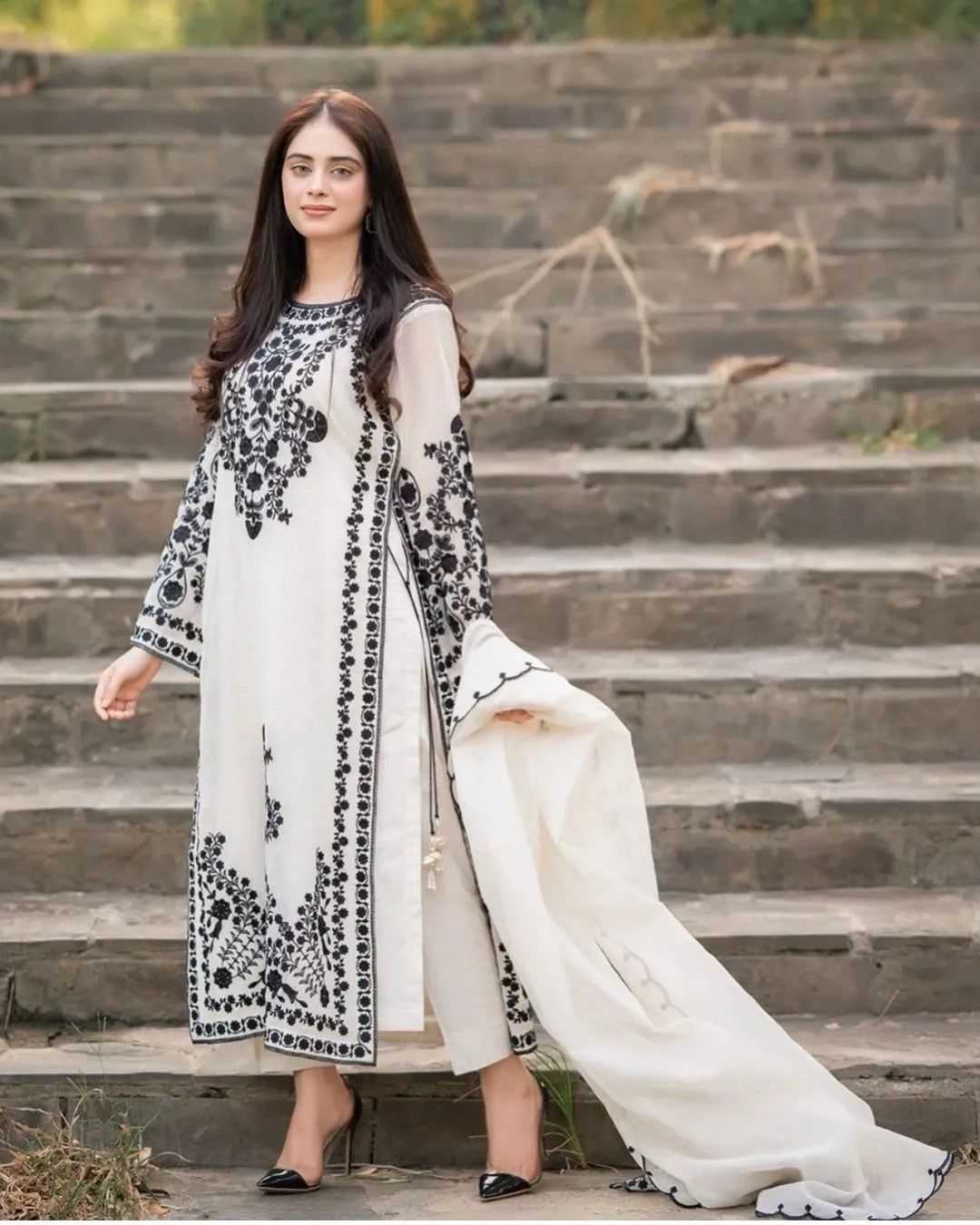 ZARA SHAHJAH|  Dhanak 3 Piece Wedding Winter Collection